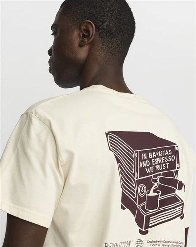 Revolution - Printed T-Shirt - Offwhite